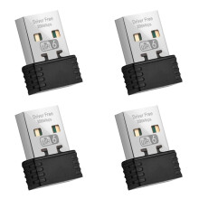 4X Draadloze WiFi 6-Adapter AX286 802.11Ax 2,4GHz Gratis Stuurprogramma USB-Netwerkkaart voor Win7/10/11 Computer Mini WiFi-Receptor