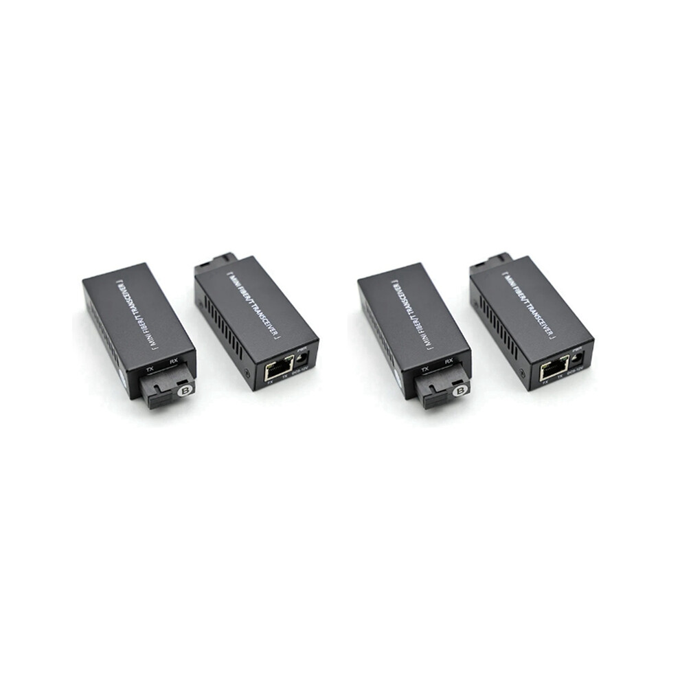 1 Pair Gigabit 100/1000M A/B Sc Ethernet Fiber Switch Media Converter 4853542307368