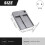 M.2 NVMe Cloner Dual Bay, Duplicator Offline Clone EU PLUG 7