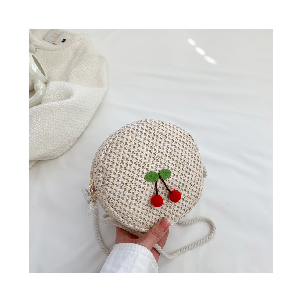 (White) Fashionable Woven Crossbody Bag For Women Summer Casual Commuting And-image-OPC-PGG6R99-NEW