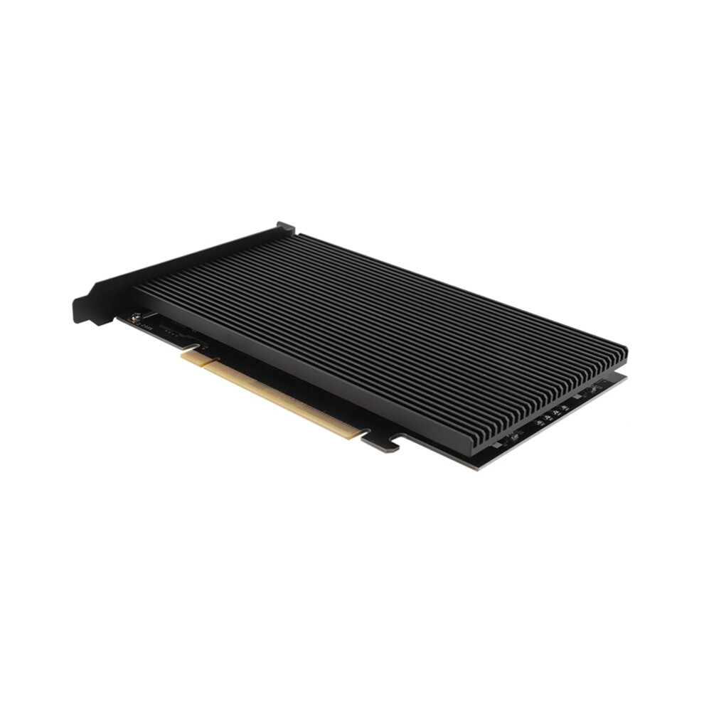 M.2 Nvme To Pcie 4.0 X16 Adapter Card, For Bifurcation 4853542313529