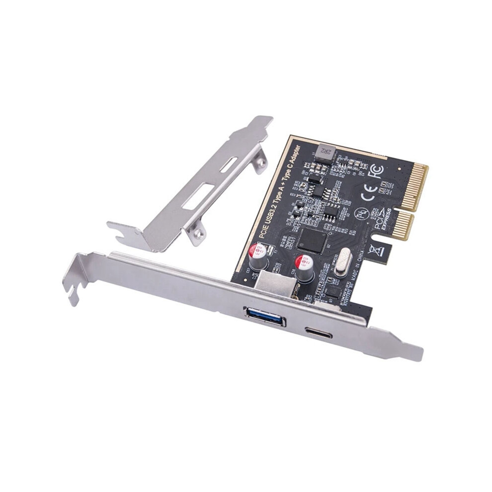 3.2 Gen2 10G + Type C Adapter Pci Express X4 Expansion Card 4853542312782