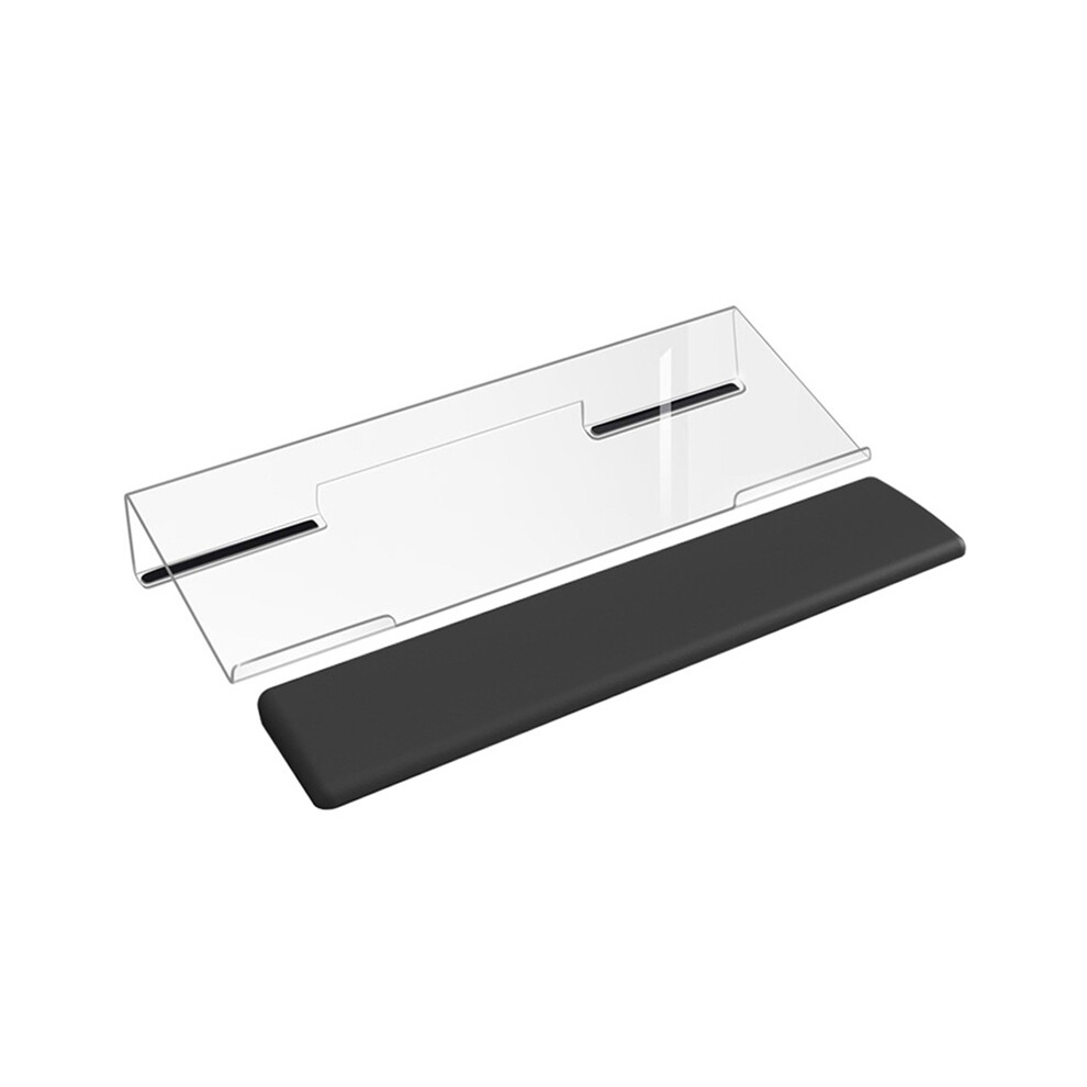 Acrylic Keyboard Stand Transparent Ergonomic Tilt Riser B 4853542311938
