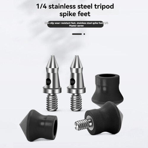 3Pcs Tripod Monopod Legs Feet Replacement Parts 2