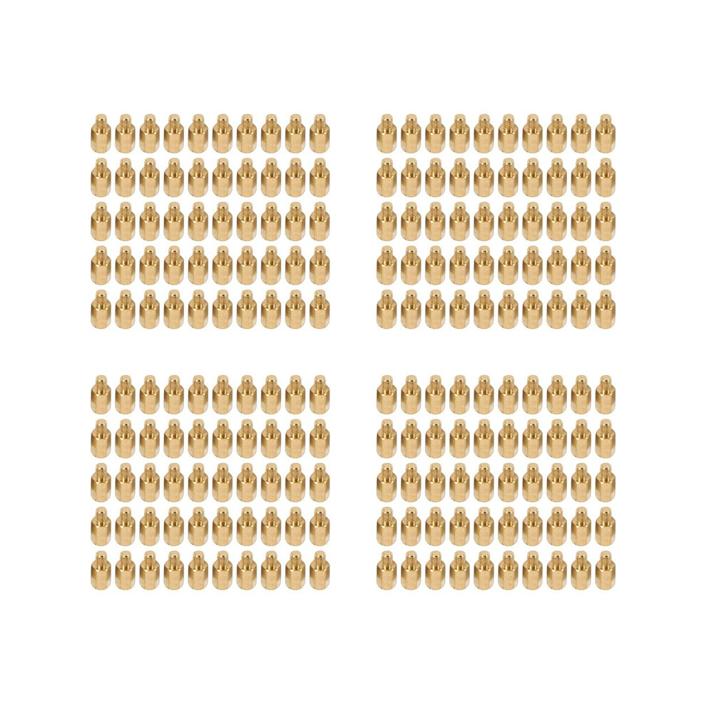 50 Pezzi Distanziatori Esagonali In Ottone Per Scheda Madre Pcb Per Pc M3 7+4 Mm