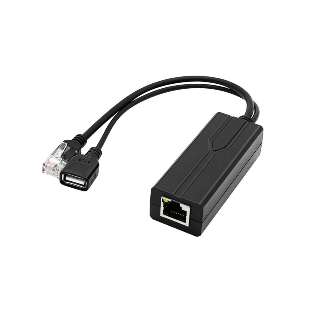 48V To 5V Usb Interface Poe Splitter Ethernet Power Supply Module 4853542317534