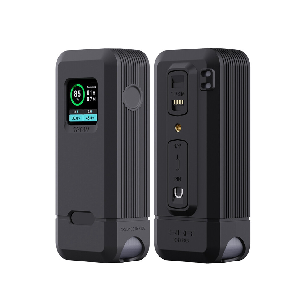 Custodia In Silicone Per Prime 130W Power Bank, Nero, A