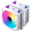 -3000 ARGB Dual-Tower CPU Cooler Biały 6
