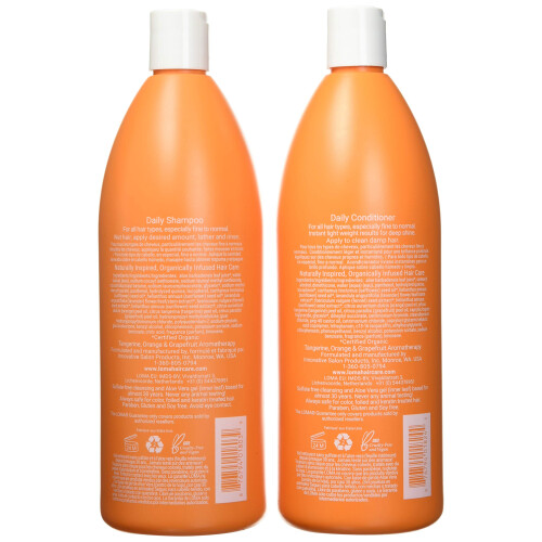 LOMA Σαμπουάν και Conditioner Καθημερινής Χρήσης (DUO PACK) 33 ounces 1