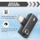 USB Type C to 3.5mm Jack AUX Audio Headphone Adapter Converter 8