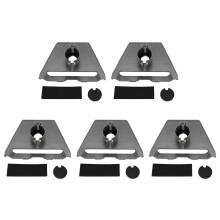 5X für Gen 3-Rohradapter, Rundrohradapter, Masthalterung V3-Plattendachmontagezubehör