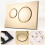 3X pour Placa Nivelada Sigma20 de Material PlÃ¡stico EstÃtica Dourada 10