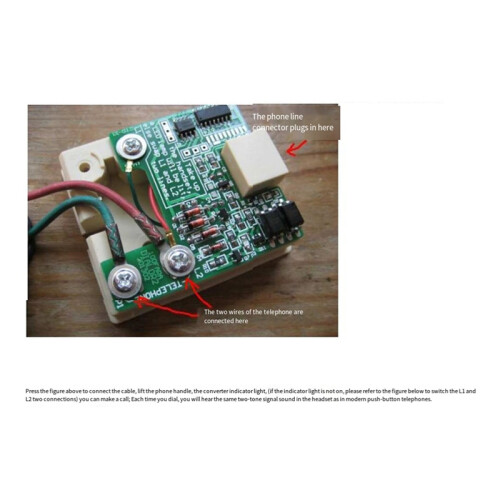 Pulse to Dual Tone Converter Dial Phone Multi-Frequency Sound 2