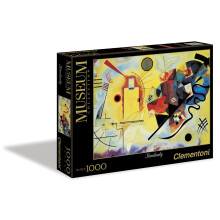 Puzzle Clementoni Giallo Rosso Blu 1000 pezzi Wassily Kandinsky