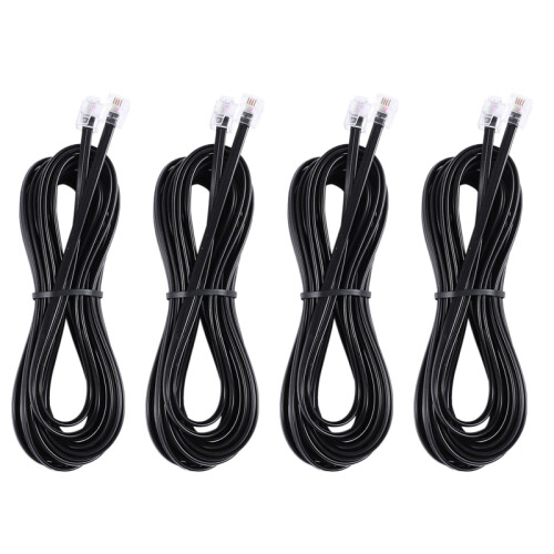 RJ11 6P4C Cable Cordon de Telephone ADSL Modem 5 Metres
