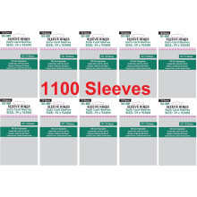 Sleeve Kings Bustine protettive per carte Euro 59 x 92 mm (confezione da 10x110 bustine da 1100 bustine)