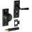 Deltana SDLS480U19 Solid Brass Storm Door Latch with Rectangular Rose 1