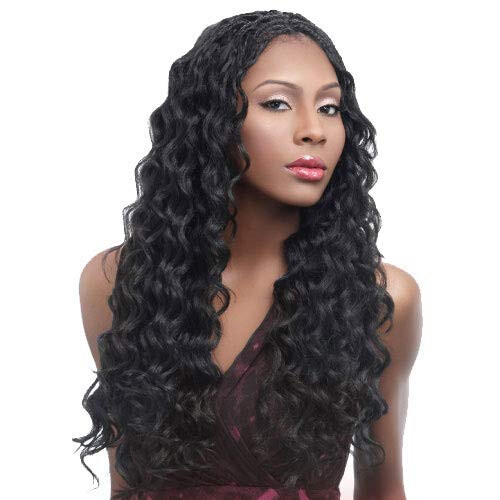 Harlem125 Syntetiska Hårflätor Kima Braid Ocean Wave 20" (4-Pack, 2)
