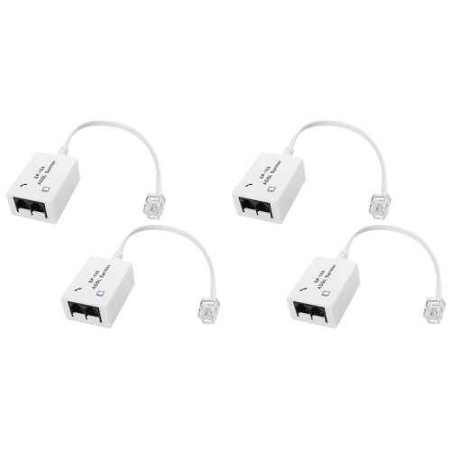 Διαχωριστής φίλτρου DSL ADSL για τηλεφωνική γραμμή αρσενικό σε 2 γυναίκες