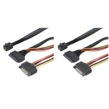 Wbudowany kabel 12G SAS HD do U.2 36P SFF-8643 SFF-8639