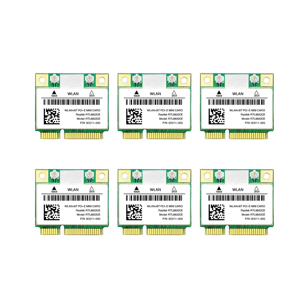 Rtl8822ce 1200Mbps 2.4G/5Ghz 802.11Ac Wifi Card 4853542326741