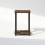 Furinno Simplistic Compact Bedside Table Nightstand Amber Pine/Black 5