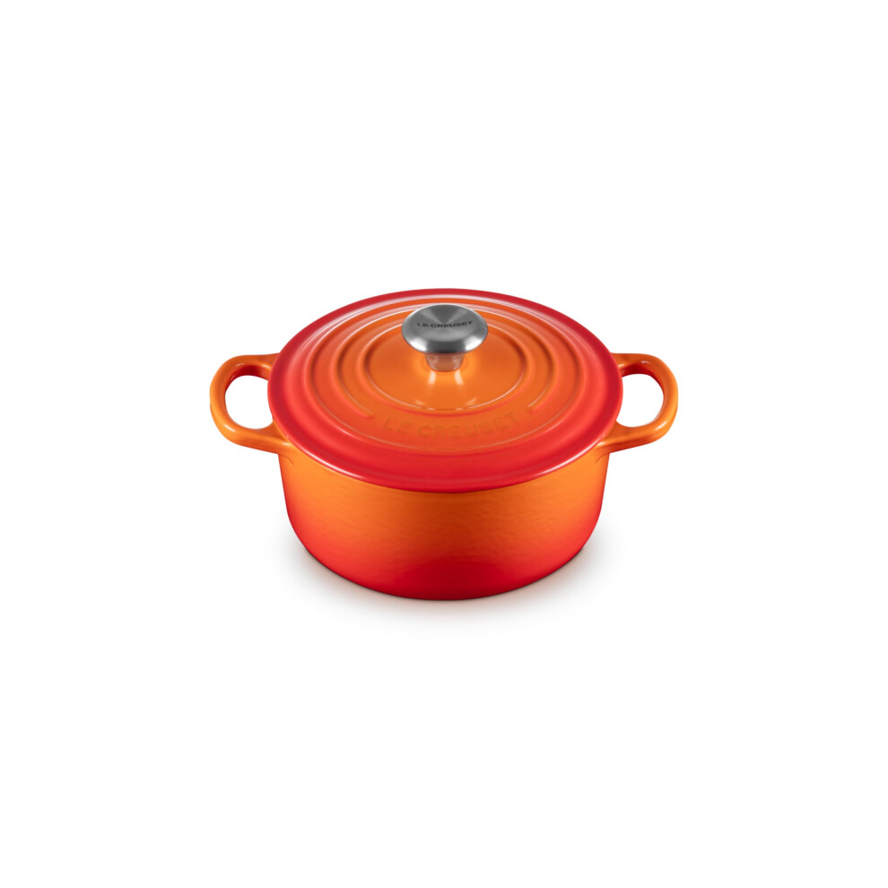 Le Creuset Enameled Cast Iron Signature Round Dutch Oven  2 qt.  Flame