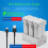 Νέος φορτιστής μπαταρίας Drone για Mini 3/Mini 3 Pro 3-Way Charging Hub 3