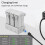 Νέος φορτιστής μπαταρίας Drone για Mini 3/Mini 3 Pro 3-Way Charging Hub 9