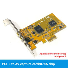 Karta przechwytująca wideo PCIE do AV 878A, obraz monitoringu HD