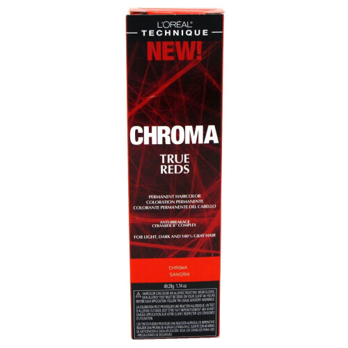 L'Oreal Paris Chroma True Reds Permanent Hårfärg, Chroma Sangria