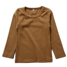 Unisex dievcensk    tricko s dlh   m ruk   vom KISBINI, 100 % bavlna, k   vov   , 4T