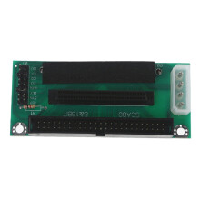 CartĂŁo Adaptador SCSI de 80 Pinos para 68 50 TransmissĂŁo Dados Mini PC
