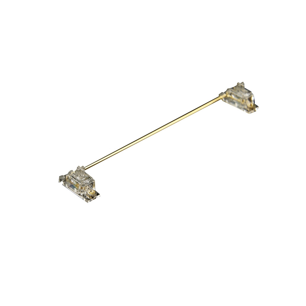 Transparent Gold Plated Plate Mounted Stabilizer PCB Mount Keyboard B-image-OPC-PGB8FQ6-NEW