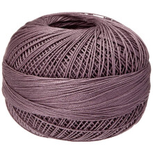 Handy Hands 210-jardowa nic bawelniana Lizbeth 25g Sredni Antyczny Fiolet