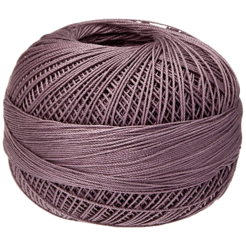 Lisbet Handy Hands 210-Yard Lizbeth Cotton Thread 25Gm Medium Antique Violet