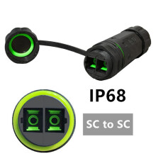 IP68 Waterdichte Glasvezeladapter Hoogwaardige SC Naar LC-Verlengconnector LC-Verlengkoppelingsadapter Duplex