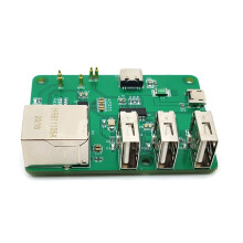 1PCS USB to Ethernet HUB Hub for Zero