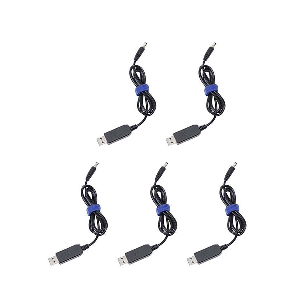 Usb To Dc Convert Cable 5V 9V Voltage Step-Up 5.5X2.1mm 1M 4853542327083