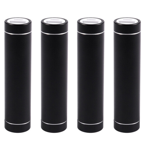 2600mAh Φορητό εξωτερικό κουτί USB Power Bank Μπαταρία Κινητό Μαύρο 1