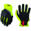 Mechanix Wear: FastFit E5 arbejdshandsker (stor sort/fluorescerende gul) 1
