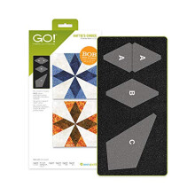 AccuQuilt GO! Hattie's Choice-8"""" f?rdig blok om bord i stofsk?ring