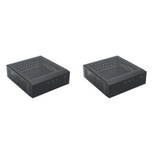 Počítačová skriňa M09 HTPC Host Mini ITX, napájací zdroj DC