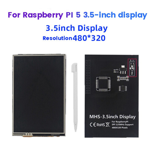 Display touchscreen RPI 480X320 per telaio 5 5B 60 2
