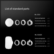 ML-CD15 Soft Tent Kit with 3 Adapters for Photography Light