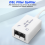 Διαχωριστής φίλτρου DSL ADSL για τηλεφωνική γραμμή αρσενικό σε 2 γυναίκες 11