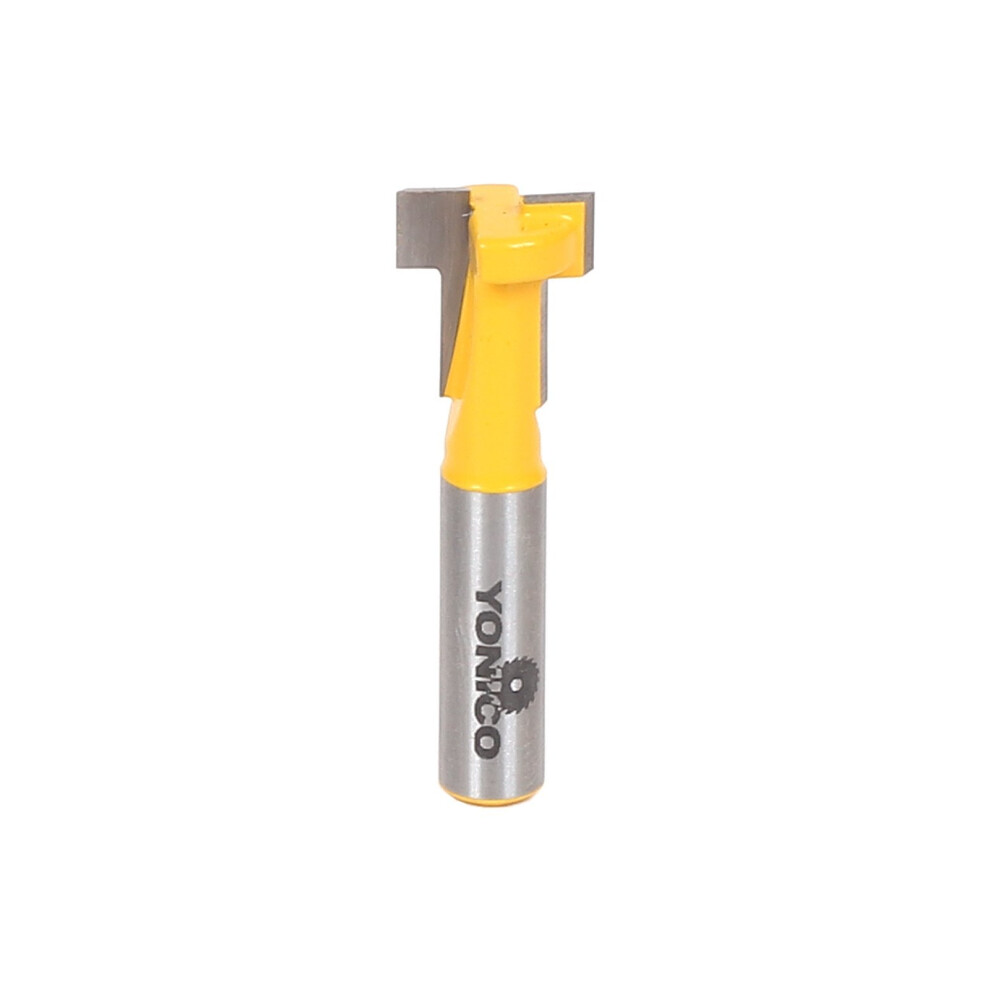 Fraise    rainurer YONICO T Track, boulon hexagonal 1/4 po, tige 1/4 po, 14190q