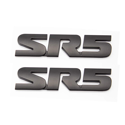 UpAuto SR5 Emblem Side/Rea V6 SR5 Trunk Decal Metal Sticker Badge (sort)