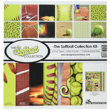 Reminisce TSOFC-200 The Softball Collection Kit, 12 x 12 Zoll, mehrfarbig