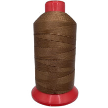 Bonded nylon sytr?d #207 T210 1000yds til udend?rs l?der (brun)